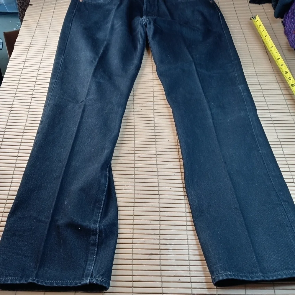 Levi's 501xx men's black jeans. Button fly. Sz 36x30. B101 6pm